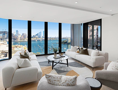 804/61 Lavender Street, Milsons Point, Lower North Shore, 3 habitaciones, 2 baños, Apartment