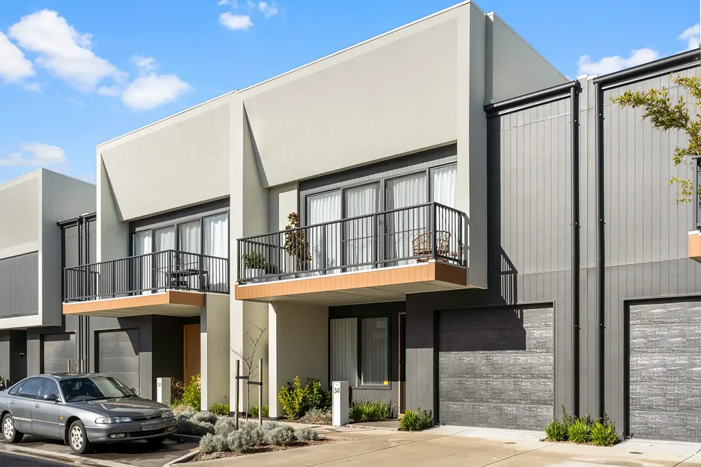 Contemporary Coastal Townhouse with Designer Finishes
