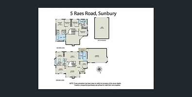 फ्लोर प्लान - Address Withheld, Sunbury, VIC 3429