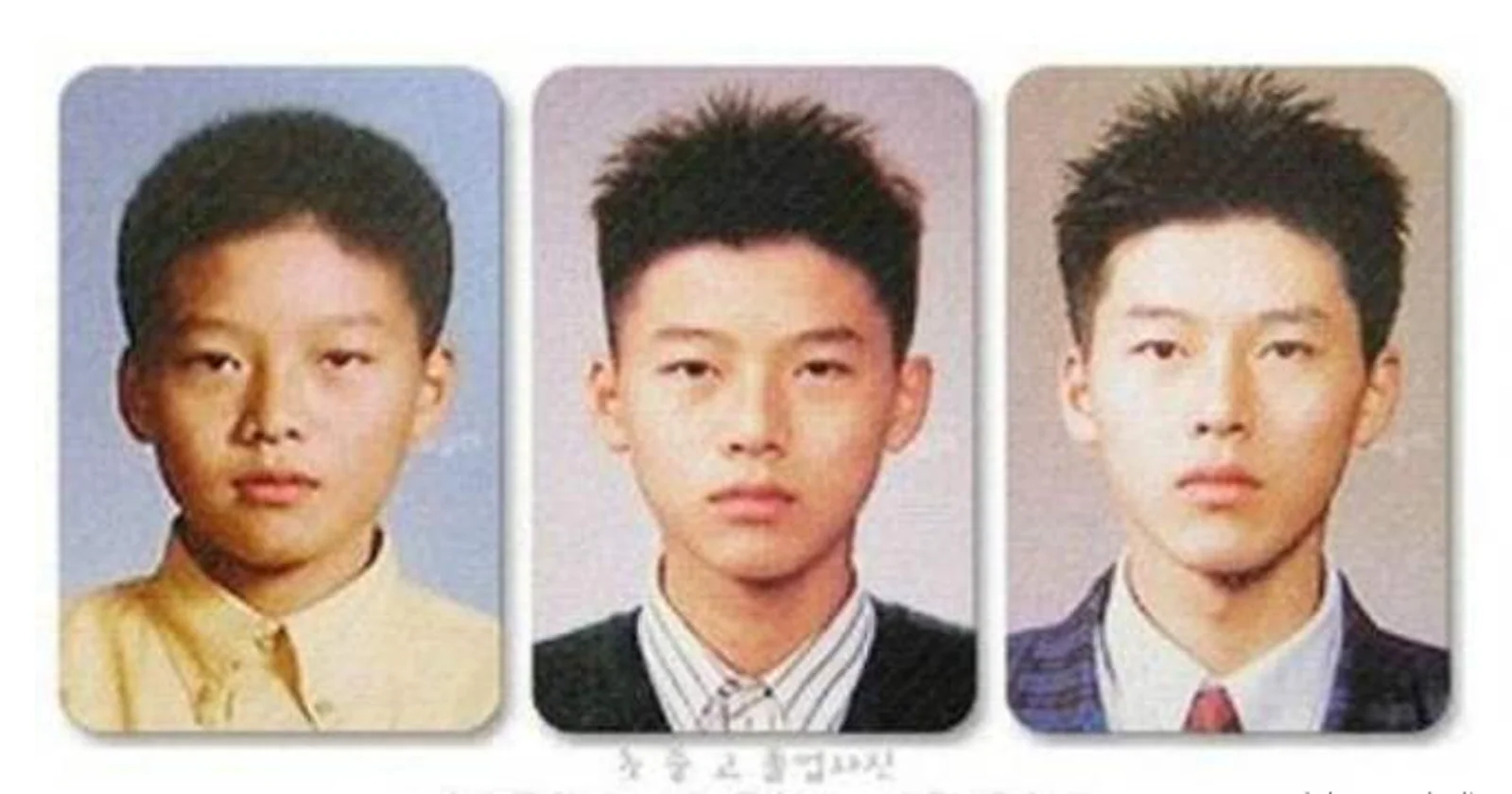 孔刘、朴叙俊、丁海寅都有过丑男史！20位韩国男星毕业照对比