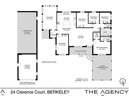 24 Clarence Court, Berkeley, NSW 2506, 5 ਕਮਰੇ, 2 ਬਾਥਰੂਮ, House