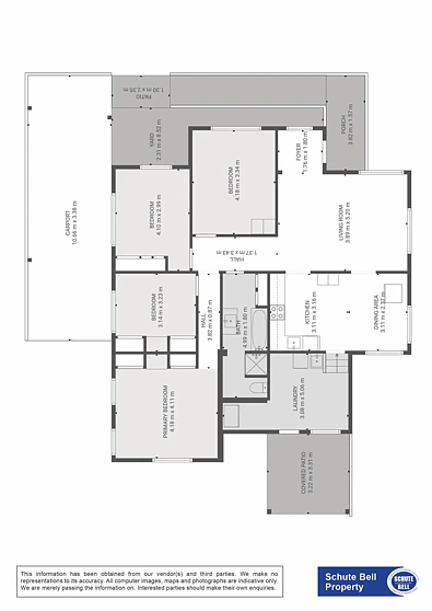 4 Wompoo Rd, Longreach, QLD 4730, 4房, 1浴, House