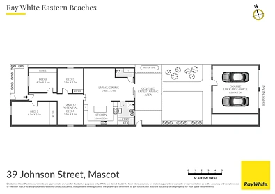 39 Johnson Street, Mascot, NSW 2020, 3 Bedrooms, 1 Bathrooms, House