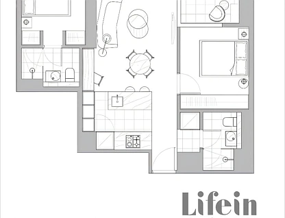 2016/160 Victoria Street, Carlton, Melbourne CBD, 2 chambres, 2 salles de bain, Apartment