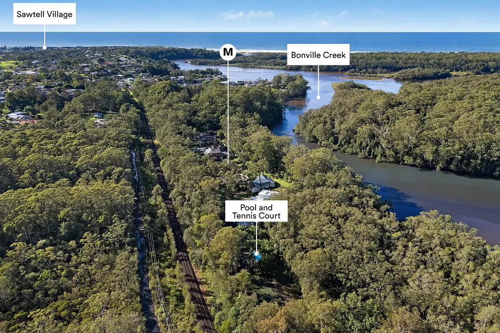 Sawtell 4chambre Private and Secluded within a Serene Location