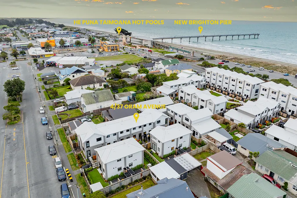 New Brighton 1Kwarto One Street from the Sand. Modern. Minimal. Coastal