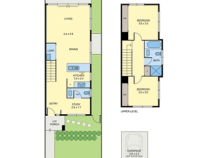 5/885-887 Pascoe Vale Road, Glenroy, North Melbourne, 2 રૂમ, 1 બાથરૂમ, House