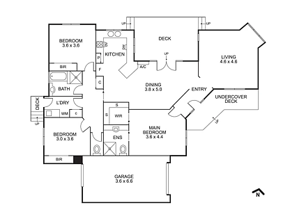 2/10 Cook Road, Mitcham, VIC 3132, 3房, 2浴, 城市屋