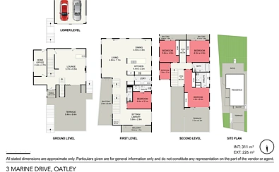 3 Marine Drive, Oatley, NSW 2223, 4房, 3浴, House
