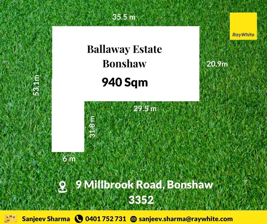 Bonshaw  Rare 940 Sqm Titled Block - Your Dream Starts Here!