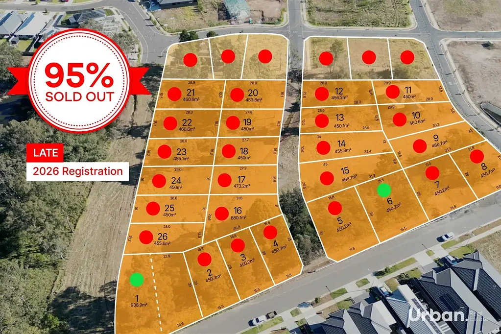 Tahmoor New Land Release in Tahmoor | Late 2026 Registration | Secure with only 5% deposit