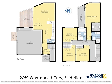 2/69 Whytehead Crescent, Kohimarama, Auckland City, 4 habitaciones, 2 baños, Townhouse