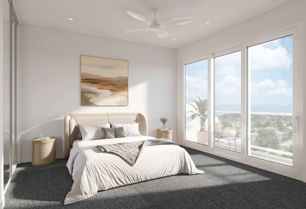 Mount Gravatt East 1 Bedroom Second Top Floor with Panoramic District Views