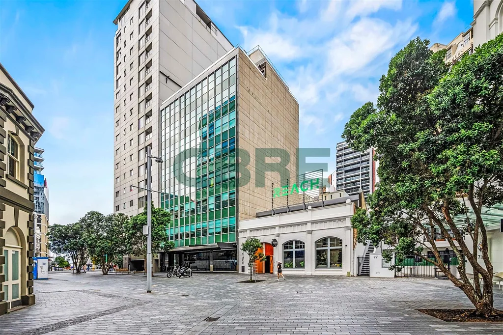 Auckland Central CBRE - Vibrant Office on Fort
