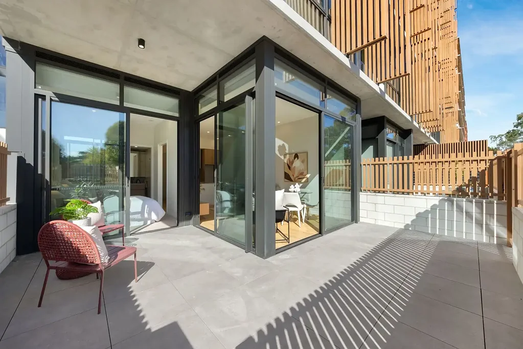Dickson 2 Bedroom Designer living. Award-Winning Calypso