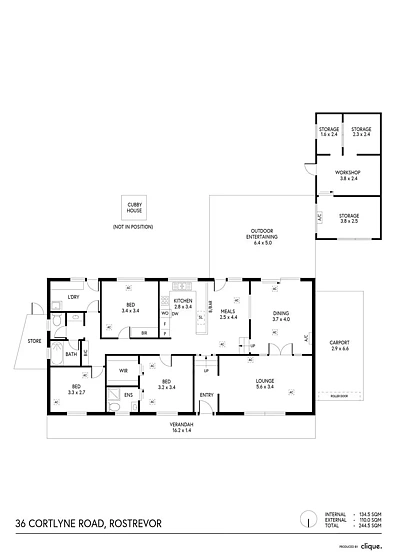 36 Cortlyne Road, Rostrevor, SA 5073, 3 slaapkamers, 2 badkamers, House