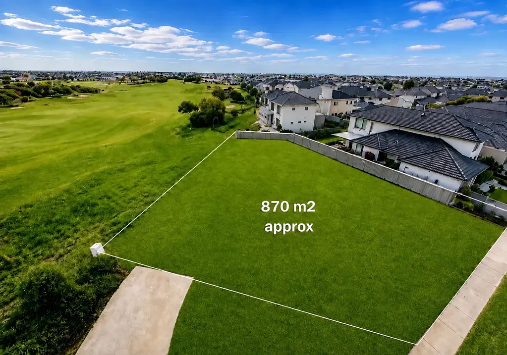 Point Cook Premium 870m2 (Approx.) Titled Land with Unobstructed Golf Course Views
