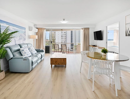 624 & 625/132-138 Ferny Avenue, Surfers Paradise, Gold Coast, 2 રૂમ, 2 બાથરૂમ, Apartment