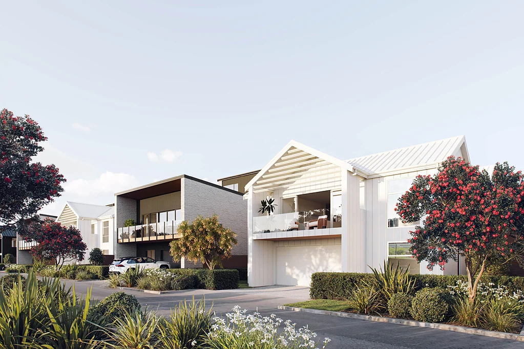 Remuera 4房  North Facing Backyard with Trackside Views