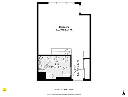 C326/316 Port Douglas Road, Port Douglas, Cairns, 1 chambres, 1 salles de bain, Apartment
