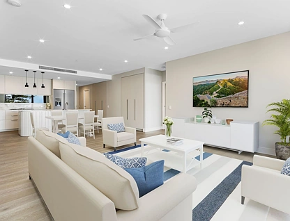 104/71 Landsborough Avenue, Scarborough, Brisbane - Northern Region , 3 कमरे, 3 बाथरूम, Apartment