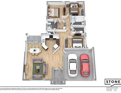 11/1-5 Studio Drive, Pacific Pines, Gold Coast, 3 कमरे, 2 बाथरूम, Apartment