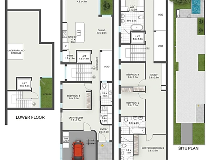 28 & 28A Kensington Road, Kensington, NSW 2033, 5 Schlafzimmer, 4 Badezimmer, House