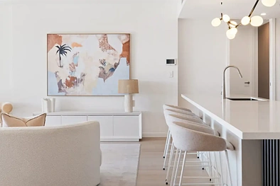 Carrara 3 Bedroom Brand New - Expansive Views From Top Floor - Large Floorplan - Side by Side Car Spaces - 2x Storage Cages - Low Body Corp - Act quickly!