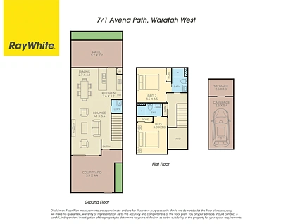 7/1 Avena Path, Waratah West, Newcastle, 2房, 2浴, Townhouse