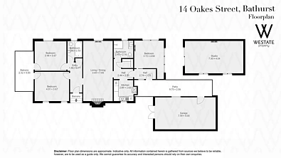 14 Oakes Street, Bathurst, NSW 2795, 3 phòng ngủ, 2 phòng tắm, House