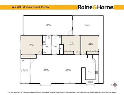 204/97-161 Hogg Street, Cranley, Toowoomba, 3 Schlafzimmer, 1 Badezimmer, Unit