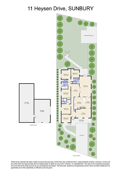 11 Heysen Drive, Sunbury, VIC 3429, 5 Bedrooms, 2 Bathrooms, House