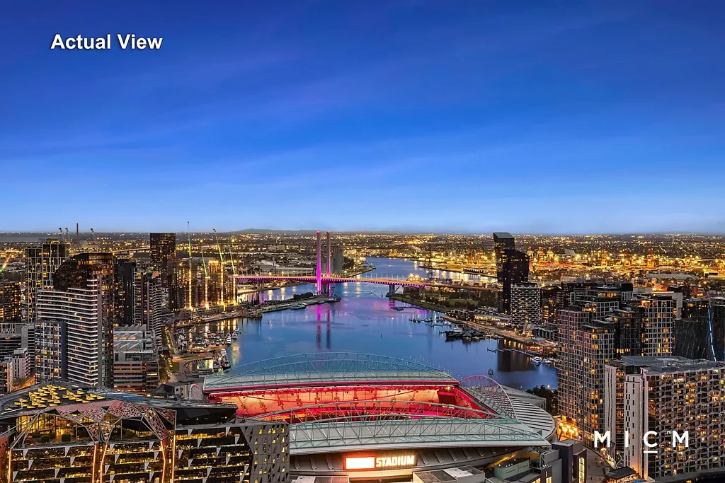 Melbourne 1침실 Executive Entertainer with Panoramic Views from a Penthouse Position