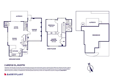 2 Argyle Close, Kilsyth, VIC 3137, 2房, 1浴, Townhouse