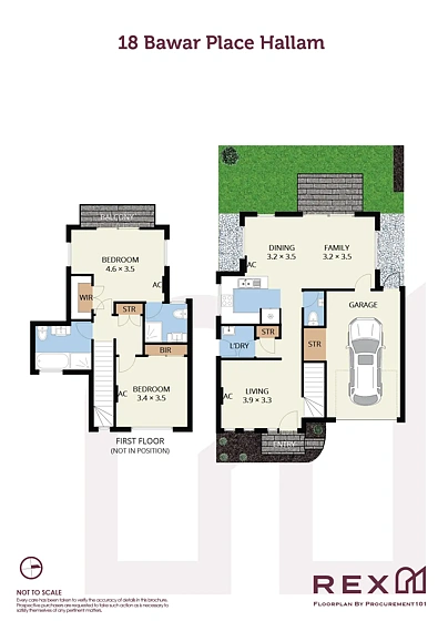 18 Bawar Place, Hallam, VIC 3803, 2 slaapkamers, 2 badkamers, Townhouse