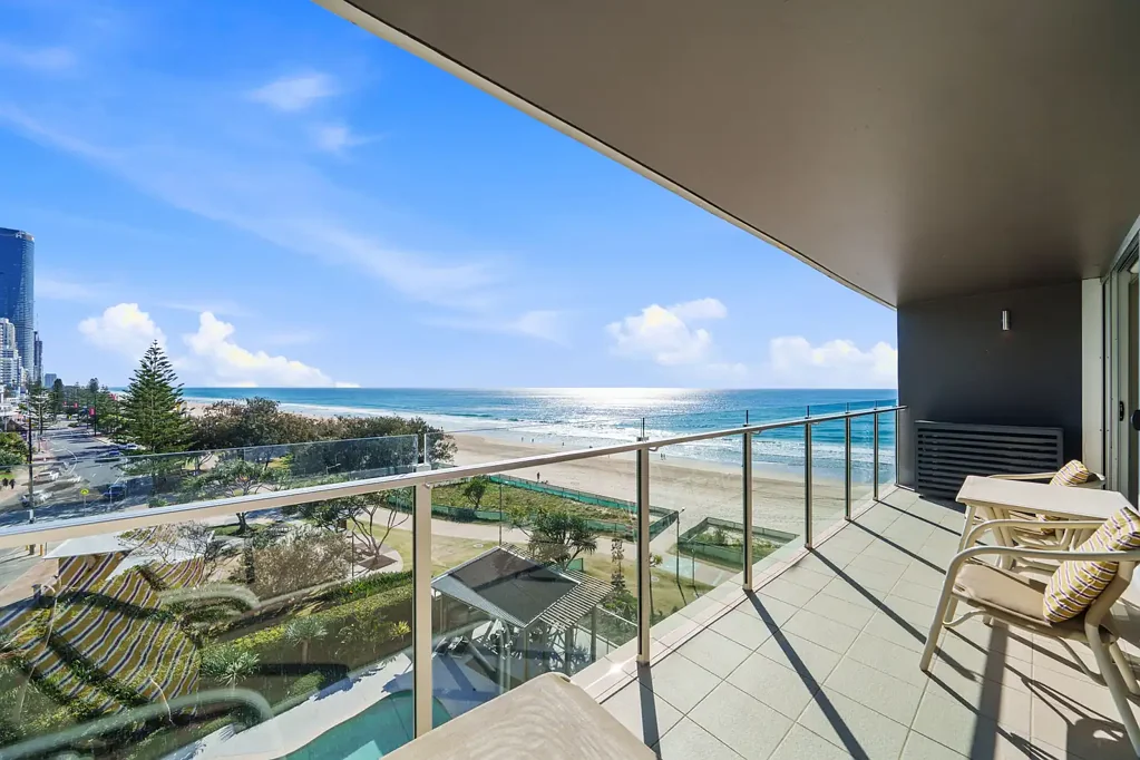 Surfers Paradise 1બેડરૂમ Absolute Beachfront 1 bedroom