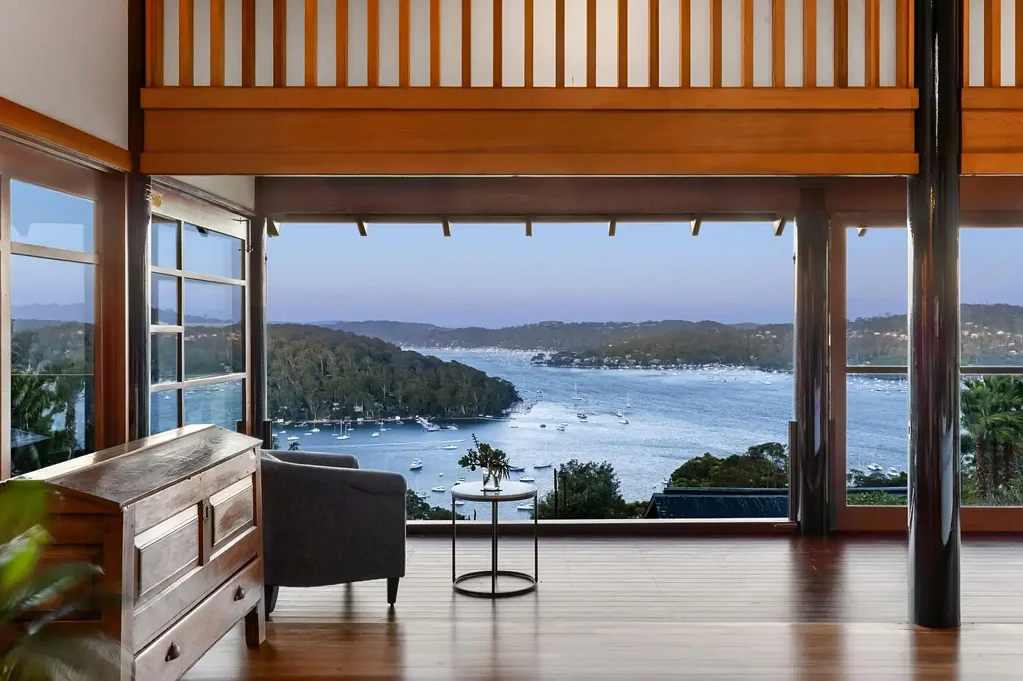 Bayview 5房 Peter Muller经典设计 4066sqm阔地 壮丽Pittwater海景 智能家电齐全 奢华主卧套间 私享泳池Cabana 湾景静谧社区 Landmark Peter Muller Architecture - Japanese Inspired Residence