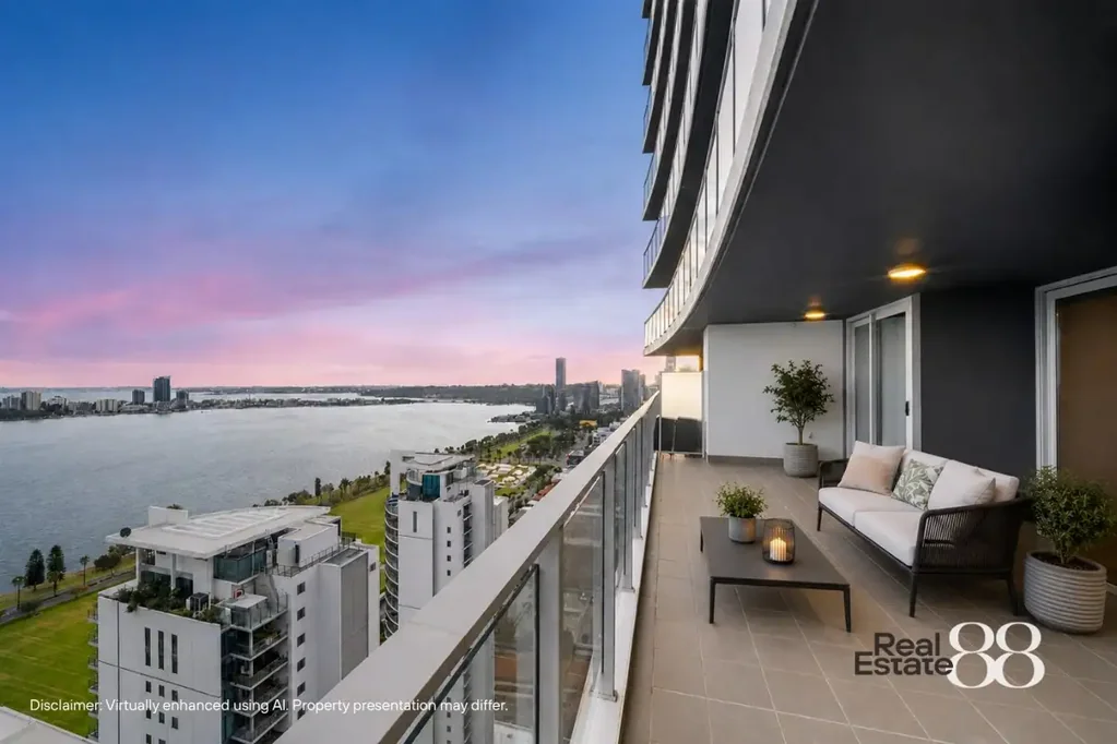 East Perth 2 Bedroom CONCERTO LIVING AT ITS FINEST: THE RIVER, CITY & SKY