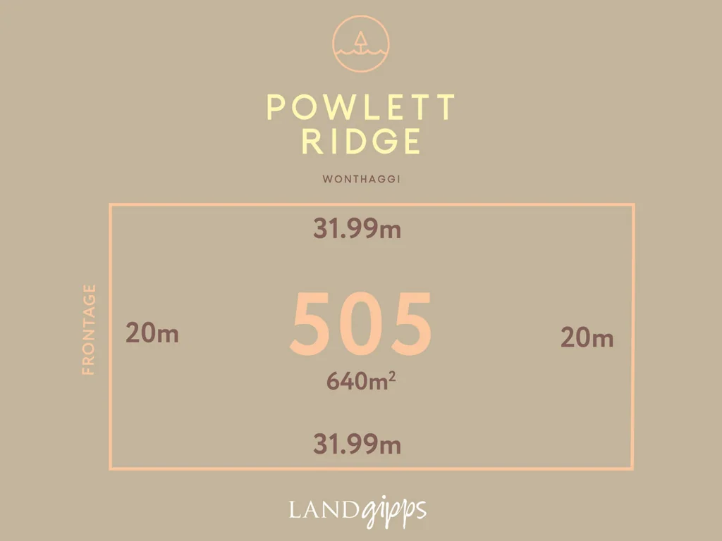 LOT 505 Powlett Ridge Estate, Wonthaggi, VIC 3995
