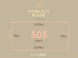 LOT 505 Powlett Ridge Estate, Wonthaggi