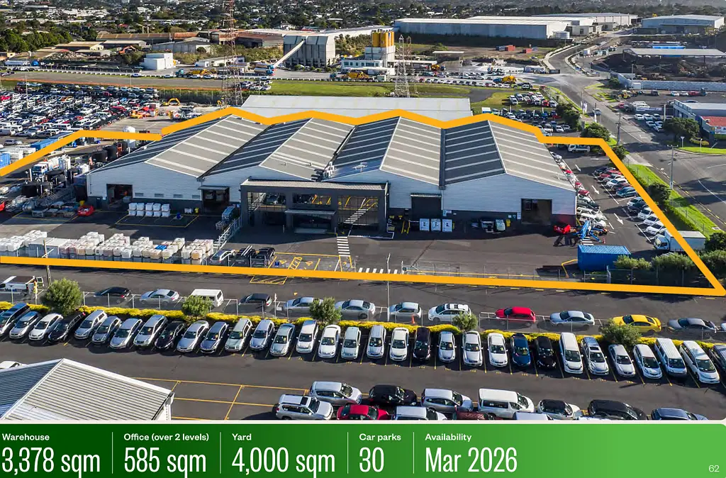 Mount Wellington  Industrial Warehouse I Yard & Drive Around