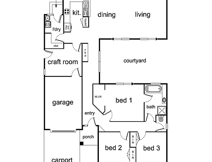540 Thompson Street, Albury, South Coast, 3 Bedrooms, 1 Bathrooms, House
