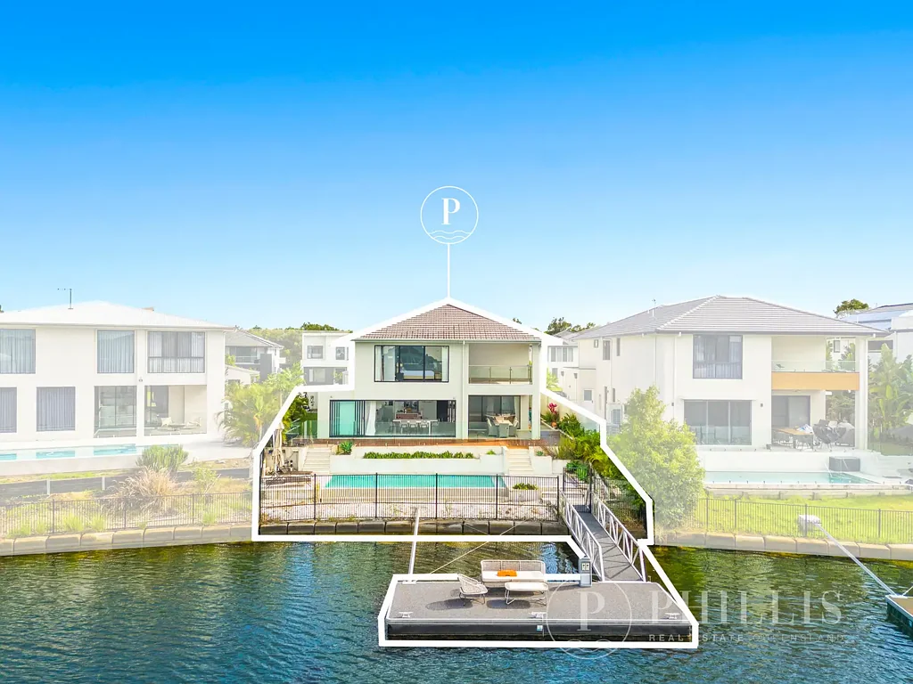 Helensvale 6部屋 Prime Location - Spacious Stylish Waterfront Home