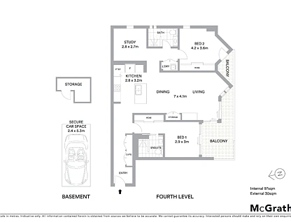 403/7 Lynn Avenue, Point Frederick, Central Coast, 2 ਕਮਰੇ, 2 ਬਾਥਰੂਮ, Apartment