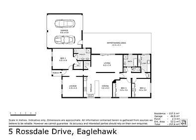 5 Rossdale Drive, Eaglehawk, VIC 3556, 3房, 2浴, House