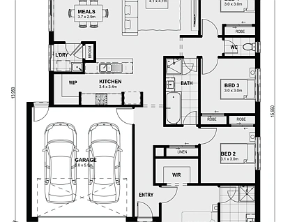 Lot 6101 Knabstrupper street, Bonnie Brook, North West Melbourne, 4 habitaciones, 2 baños, House