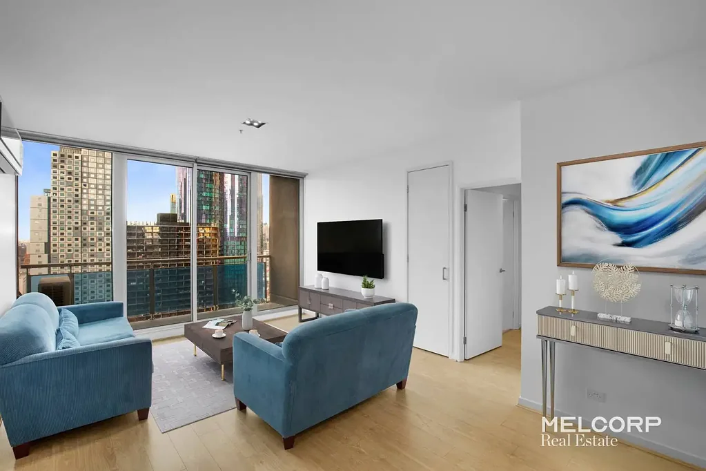 Melbourne 3ਬੈੱਡਰੂਮ Elevated Sophistication in the Heart of the City - Level 29 Living at Verve