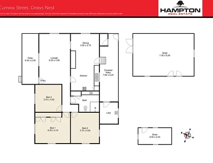 31 Curnow Street, Crows Nest, Darling Downs, 3 Bedrooms, 1 Bathrooms, House