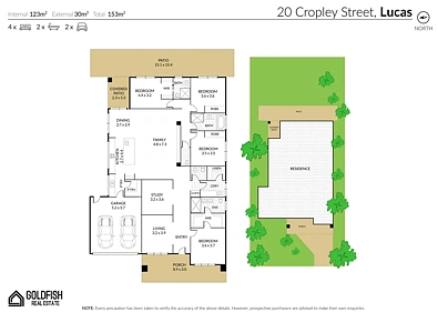 20 Cropley street, Lucas, VIC 3350, 4房, 3浴, House