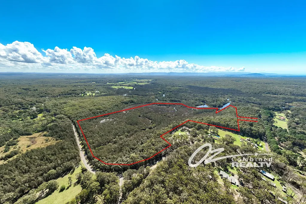 Woollamia 93 ACRES - 38HA CURRAMBENE CREEK WATERFRONT- BUILDING ENTITLEMENT (STCA ) ZONED RU2 RURAL LANDSCAPE